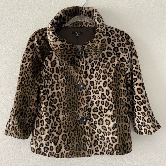 Animal Print Women's Jacket NEw - Picture 16 of 16